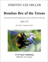 Bombus Bee of the Tetons P.O.D. cover
